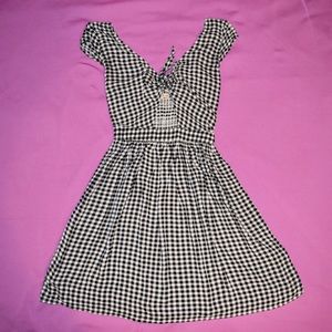 Hollister Detailed Skater Dress